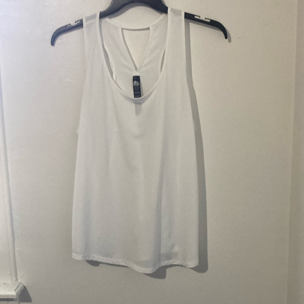 RBX extra large, white tank top, new without tags